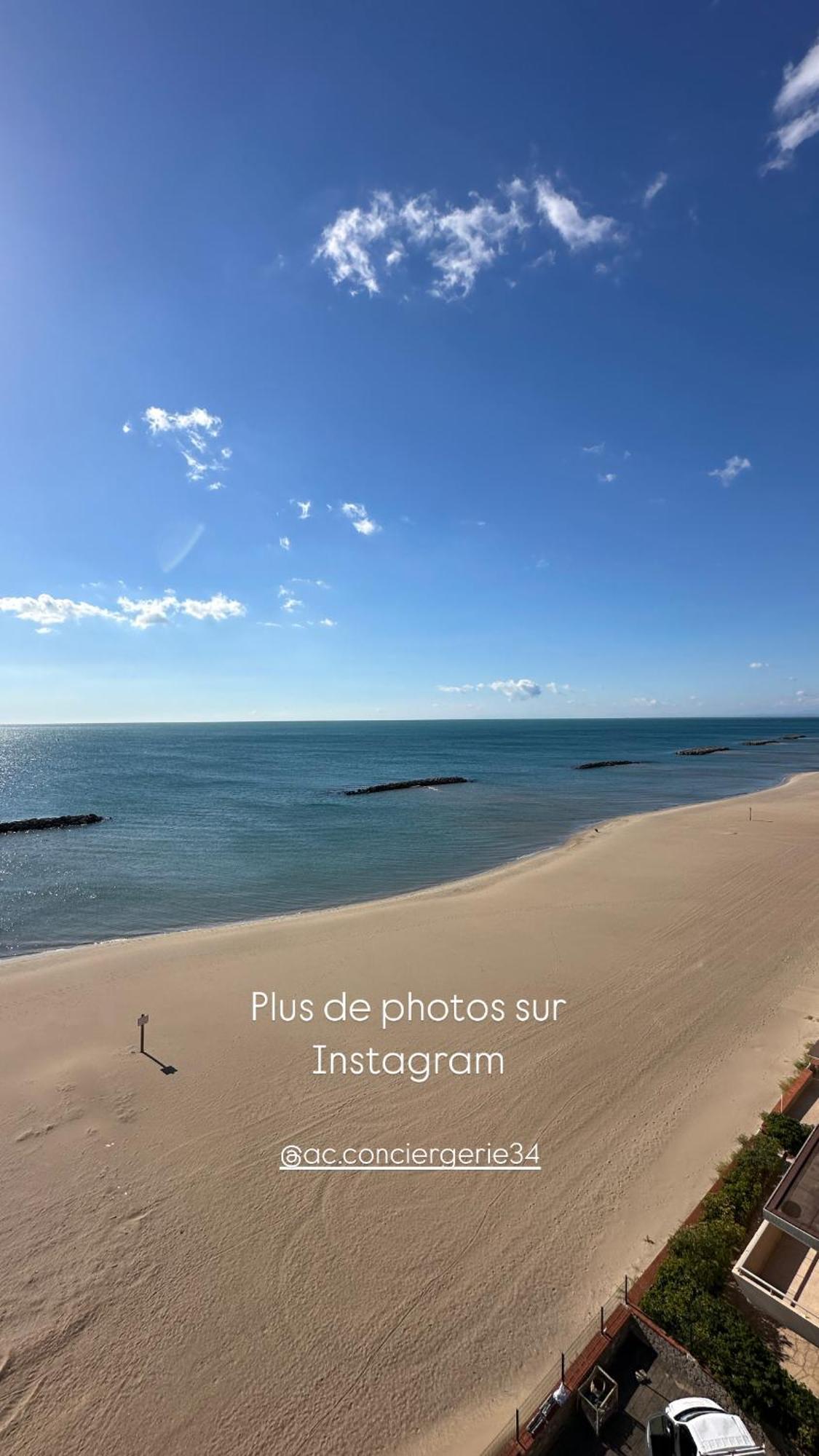 Sur Le Sable, Face A La Mer La Petite Tour Valras-Plage Eksteriør billede